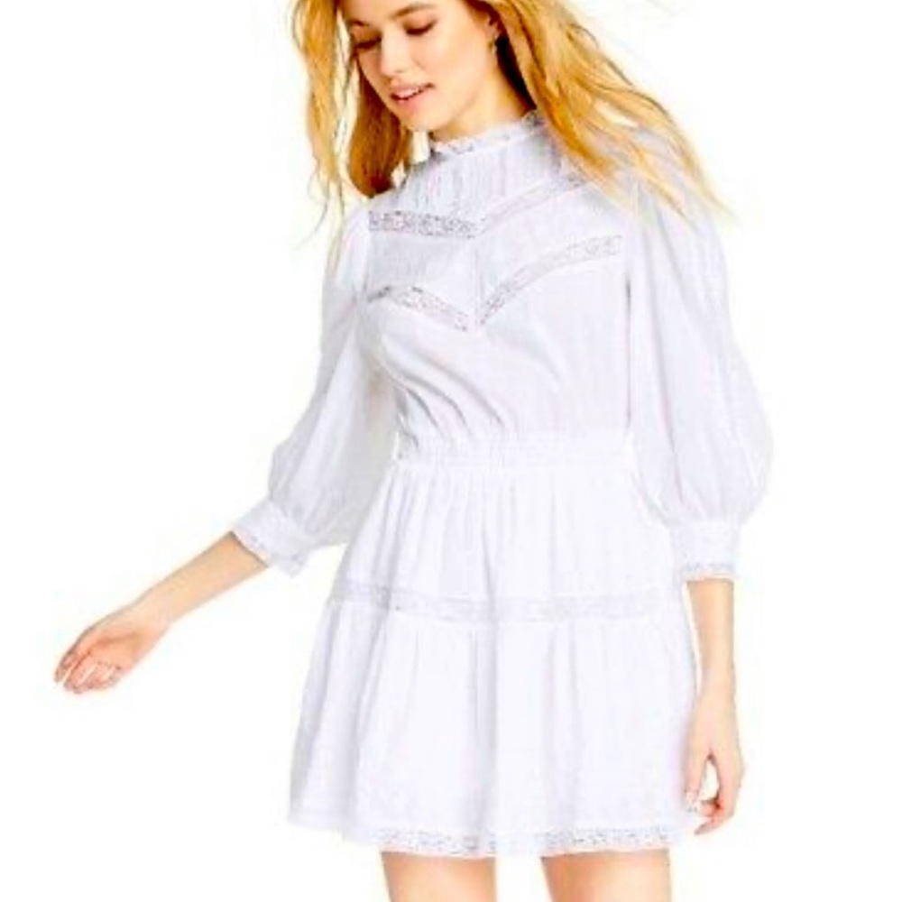 LOVE SHACK FANCY WHITE DRESS NEW - Picture 3 of 10